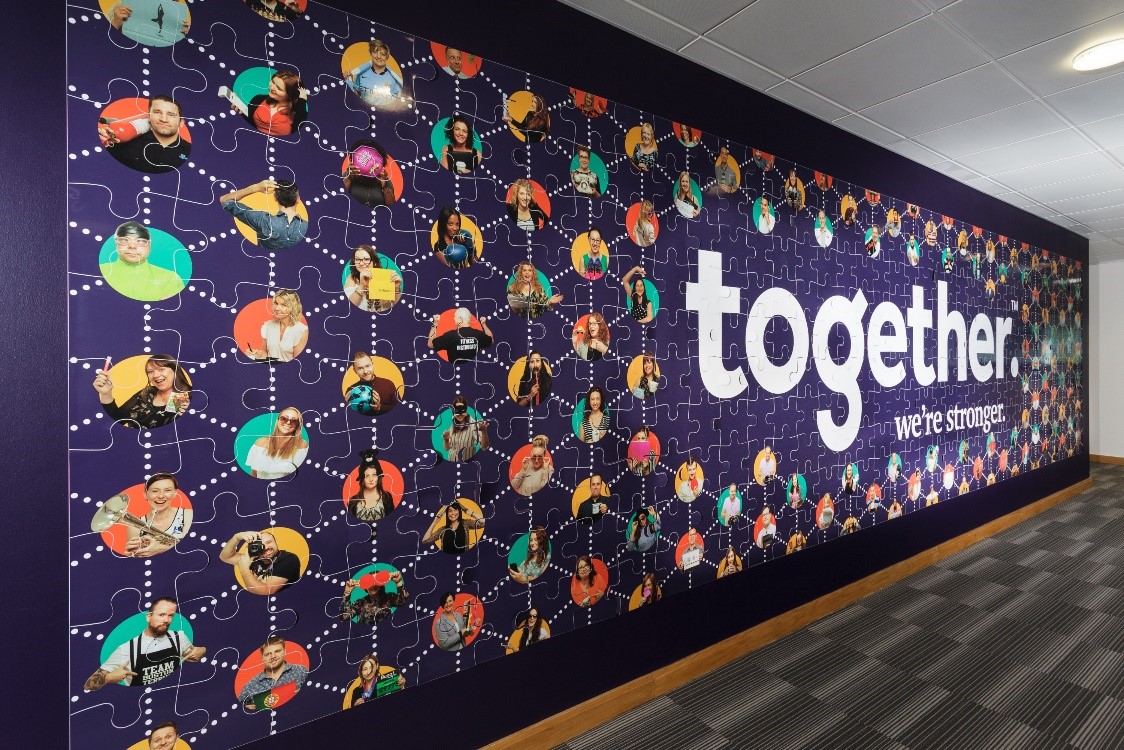 Together Logo Wall